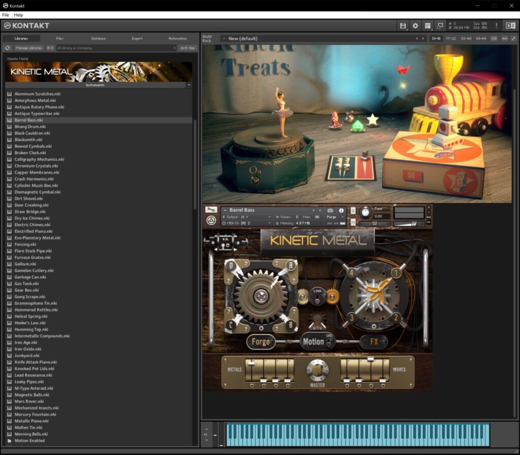 Cours Sound Design avec Native Instruments Kontakt 6 Sampler