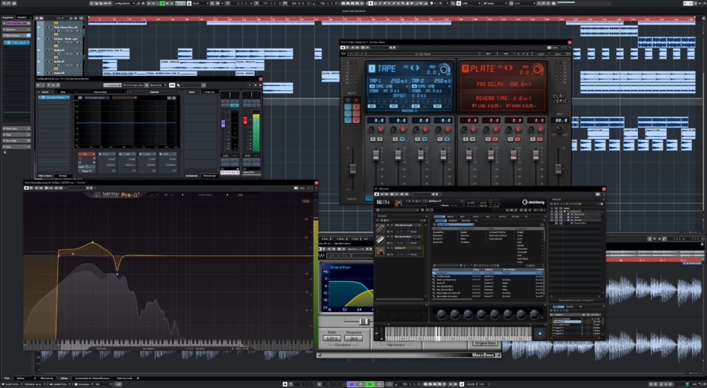 Cours Cubase : Composer et apprendre le mixage Audio