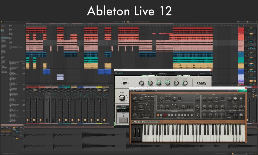 Capture d'écran de la formation mao sur Ableton live 12 avec Fabien Fouet